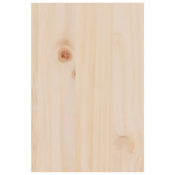 Supporto per Monitor 81x20x30 cm in Legno Massello di Pino