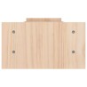   Supporto per Monitor 100x27x15cm in Legno Massello di Pino