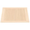 vidaXL Anta a Lamelle in Legno Massello di Pino 69x49,4 cm