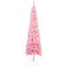 vidaXL Albero di Natale Sottile Rosa 120 cm 