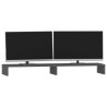   Supporto per Monitor Grigio 100x27x10 cm Legno Massello di Pino