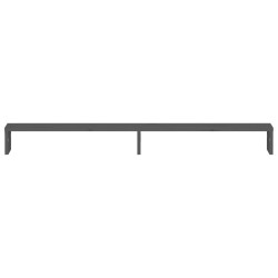   Supporto per Monitor Grigio 100x27x10 cm Legno Massello di Pino