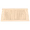 vidaXL Anta a Lamelle in Legno Massello di Pino 69x39,4 cm