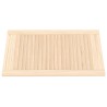 vidaXL Ante a Lamelle 4 pz in Legno Massello di Pino 69x39,4 cm