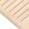 vidaXL Anta a Lamelle in Legno Massello di Pino 61,5x39,4 cm