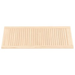 vidaXL Ante a Lamelle 2 pz in Legno Massello di Pino 99,3x39,4 cm