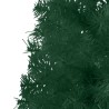 vidaXL Albero Natale Artificiale Sottile a Metà Supporto Verde 180 cm