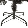 vidaXL Albero di Natale Sottile Nero 150 cm