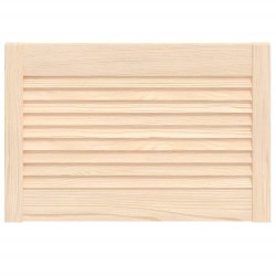 vidaXL Anta a Lamelle in Legno Massello di Pino 39,5x59,4 cm