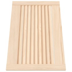 vidaXL Anta a Lamelle in Legno Massello di Pino 39,5x59,4 cm