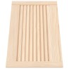 vidaXL Anta a Lamelle in Legno Massello di Pino 39,5x59,4 cm