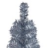 vidaXL Albero di Natale Sottile Argento 120 cm 