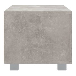 Mobile per TV Grigio Cemento 140x40,5x35 cm Legno ingegnerizzato