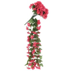 vidaXL Ghirlande Fiori Artificiali 3 pz Rosa 85cm