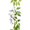 vidaXL Ghirlande Fiori Artificiali 6 pz Viola 200cm