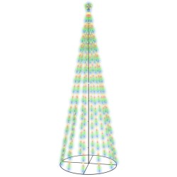   Albero di Natale a Cono Colorato 732 LED 160x500 cm