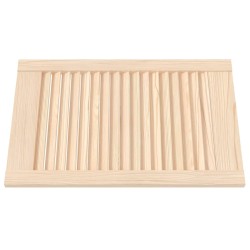 vidaXL Ante a Lamelle 4 pz in Legno Massello di Pino 61,5x39,4 cm