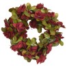 vidaXL Ghirlande Fiori Artificiali 6 pz Rosso Vino 250cm