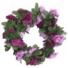 Ghirlande Fiori Artificiali 6 pz Viola Chiaro Primaverile 250cm