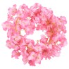 Ghirlande Fiori Artificiali 6 pz Rosa Scuro 180cm