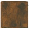   Armadietto a Muro Rovere Fumo 60x36,5x35 cm Legno ingegnerizzato