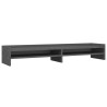   Supporto per Monitor Grigio 100x24x16 cm Legno Massello di Pino