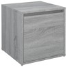   Cassetto Contenitore Grigio Sonoma 40,5x40x40 cm in Multistrato