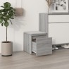   Cassetto Contenitore Grigio Sonoma 40,5x40x40 cm in Multistrato