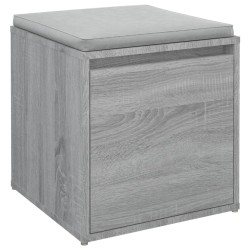   Cassetto Contenitore Grigio Sonoma 40,5x40x40 cm in Multistrato