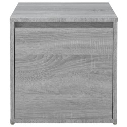   Cassetto Contenitore Grigio Sonoma 40,5x40x40 cm in Multistrato