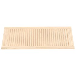 Anta a Lamelle in Legno Massello di Pino 99,3x39,4 cm