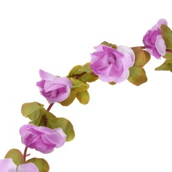 Ghirlande Fiori Artificiali 6 pz Viola Chiaro 250cm