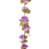 Ghirlande Fiori Artificiali 6 pz Viola Chiaro 250cm