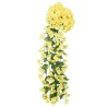 Ghirlande Fiori Artificiali 3 pz Giallo 85cm