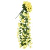 Ghirlande Fiori Artificiali 3 pz Giallo 85cm