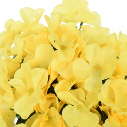 Ghirlande Fiori Artificiali 3 pz Giallo 85cm