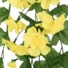 Ghirlande Fiori Artificiali 3 pz Giallo 85cm