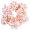 Ghirlande Fiori Artificiali 6 pz Rosa Chiaro 180cm