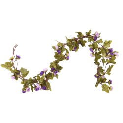 Ghirlande Fiori Artificiali 6 pz Viola Chiaro 215cm