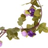 Ghirlande Fiori Artificiali 6 pz Viola Chiaro 215cm