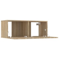   Set di Mobili Porta TV 7 pz Rovere Sonoma in Legno ingegnerizzato