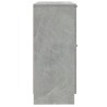   Credenze 2 pz Grigio Cemento 30x30x70 cm in Legno ingegnerizzato