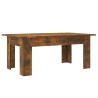 Tavolino da Salotto Rovere Fumo 100x60x42 cm Legno ingegnerizzato