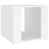 Comodino Bianco 41x40x36 cm in Legno ingegnerizzato