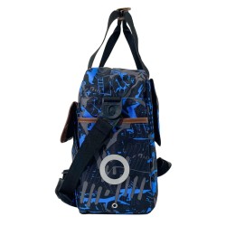 Willex Borsa da Bicicletta Ice 19 L Blu e Nera