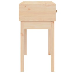   Tavolo Consolle 76,5x40x75 cm in Legno Massello di Pino