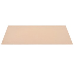 Pannelli in MDF 2 pz Rettangolari 120x60 cm 12 mm