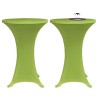 Copritavoli Elastici 4 pz 80 cm Verde