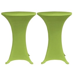 Copritavoli Elastici 4 pz 80 cm Verde