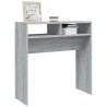   Tavolino Consolle Grigio Sonoma 78x30x80 cm Legno ingegnerizzato